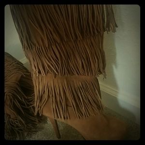 All Leather Suede Mocassin Boots Bootie